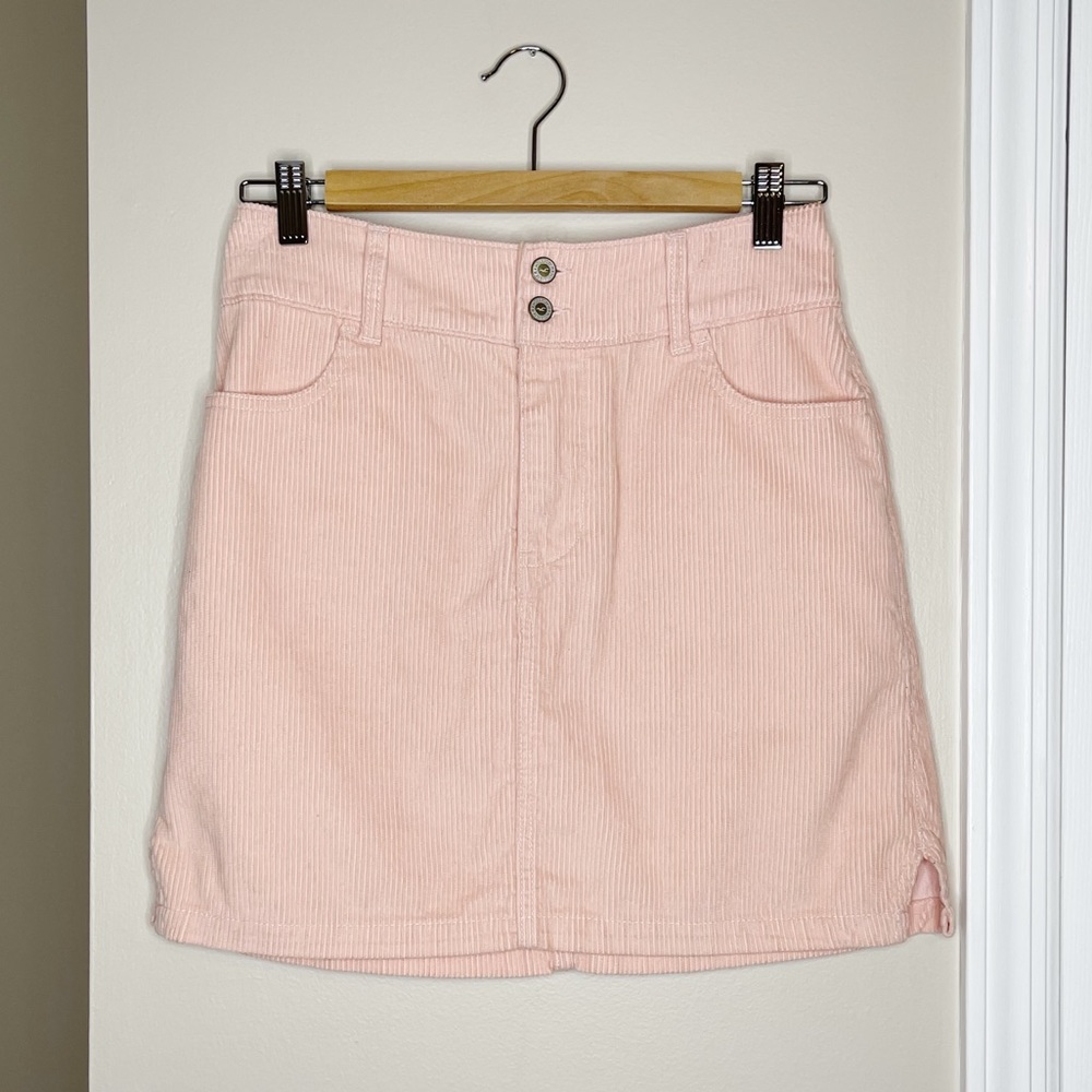 Hollister Ultra High Rise Corduroy Mini Skirt